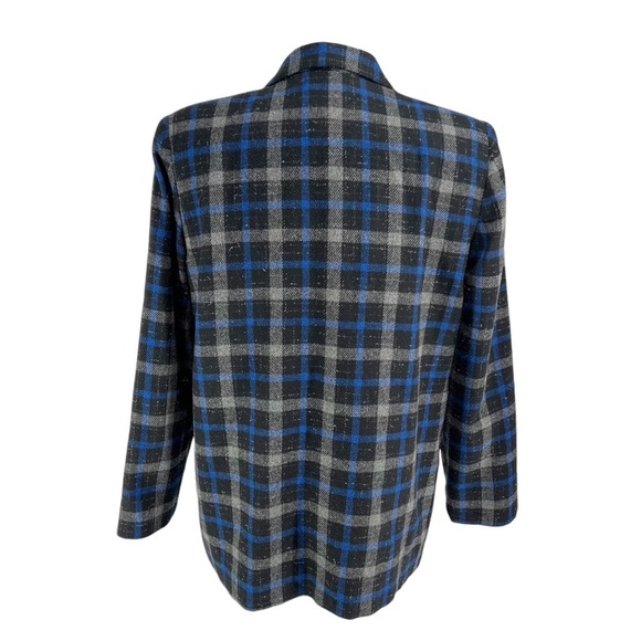 REQUIREMENTS Plaid Blazer 12 - Picture 4 of 7
